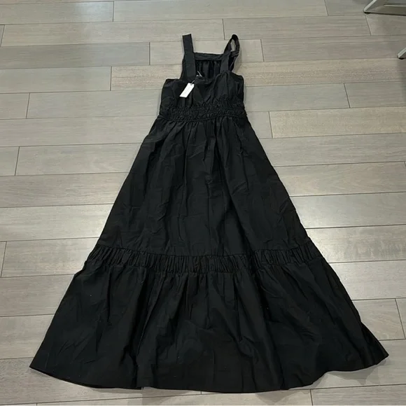 Somerset Maxi Dress: Poplin Halter Edition Anthropologie NWT Black Maxi Dress - Picture 8 of 8